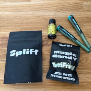 Customer review Pre-roll THCX joint - Zkittlez with photo - Spliff