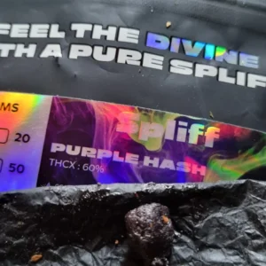 Customer review Purple Hash with photo - Spliff