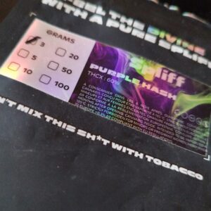 Customer review Purple Hash with photo - Spliff