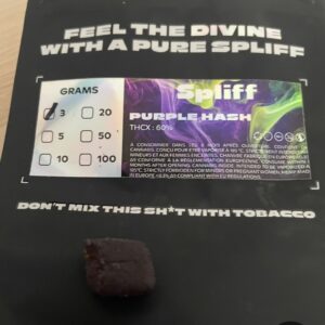 Customer review Purple Hash with photo - Spliff