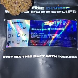 Customer review Purple Haze with photo - Spliff