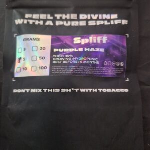 Customer review Purple Haze with photo - Spliff