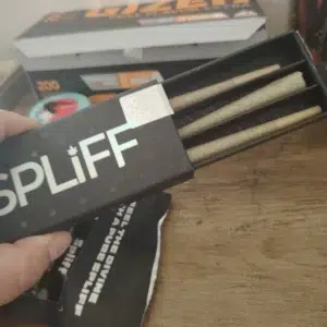 Customer review Box of 3 CBD Pre-Rolled Joints - White Widow with photo - Spliff