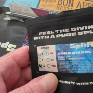 Customer review Sour Diesel with photo - Spliff