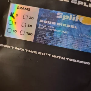 Customer review Sour Diesel with photo - Spliff