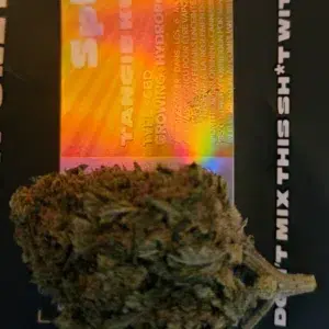 Customer review Tangie Kush with photo - Spliff