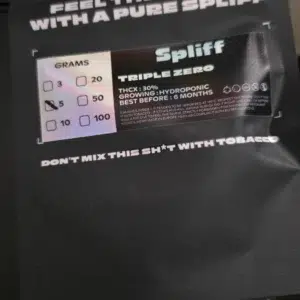 Customer review Triple Zero with photo - Spliff