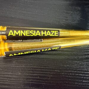 Customer review Pre-rolled CBD joint - Amnesia with photo - Spliff
