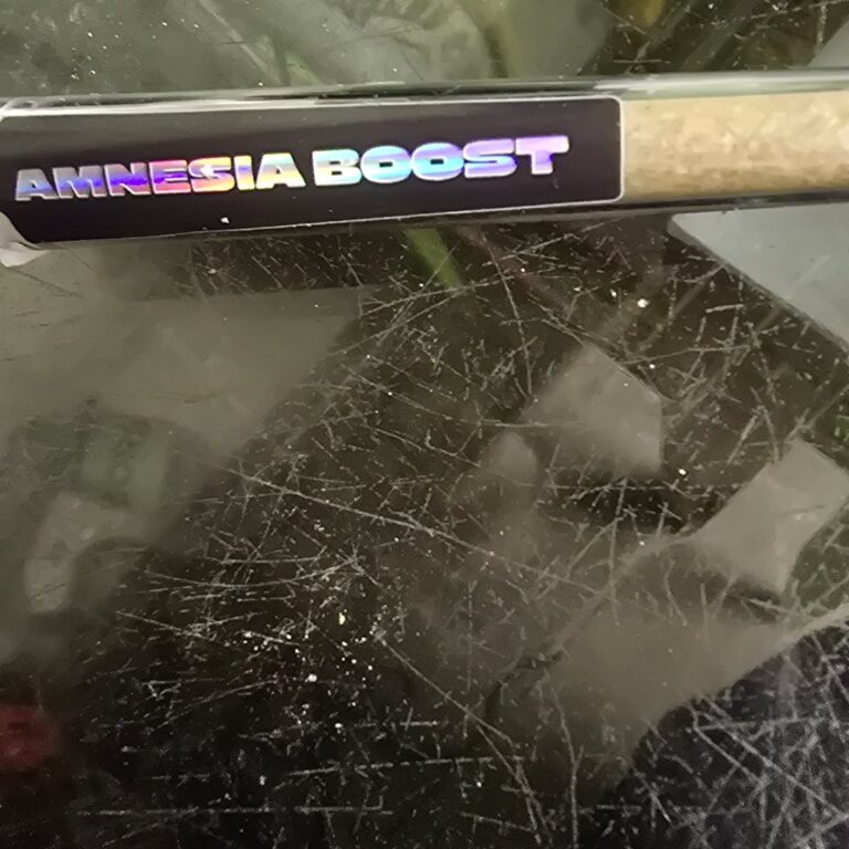 Customer review Pre-roll THCX joint - Amnesia Boost with photo - Spliff